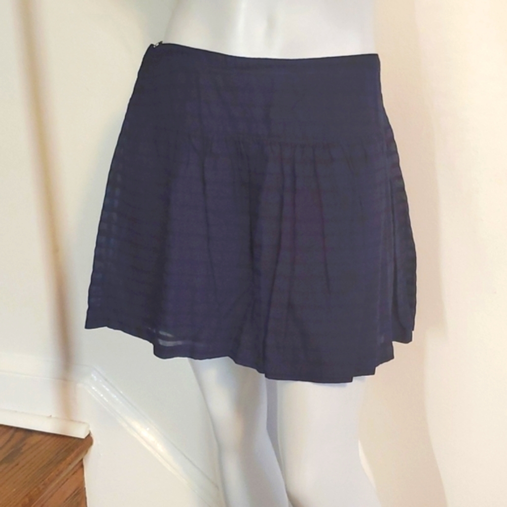 Gathered Mini Skirt